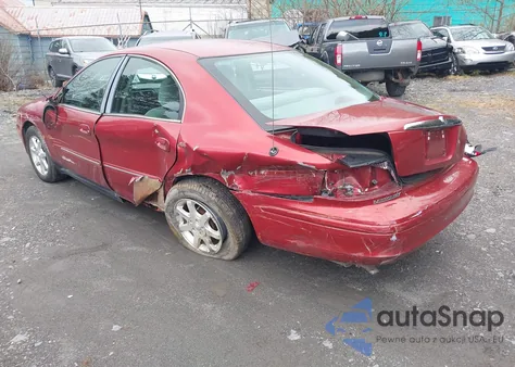 2000 Mercury Sable Ls from USA, damaged, VIN 1MEFM53U3YG612138